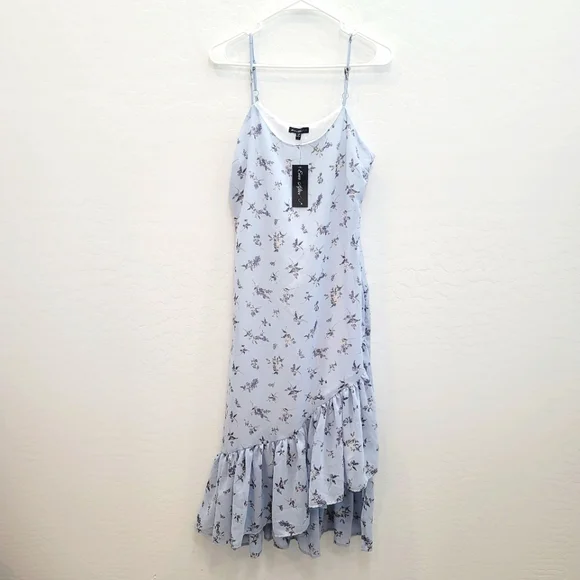 Ever After Dresses | Nwt Ever After Blue Floral Print Asymmetrical Hem Dress Women's Size Large | Color: Blue | Size: L | Pm-82602189's Closet Ever After Dresses | Nwt Ever After Blue Floral Print Asymmetrical Hem Dress Women's Size Large | Color: Blue | Size: L | Pm-82602189's Closet